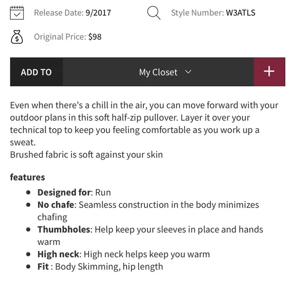 Lululemon Rest Less 1/2 Zip - Picture 5 of 12